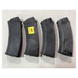 (4) 30 RD AK MAGAZINES (4) 30 RD AK MAGAZINES