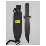13" FIXED BLADE KNIFE W/ SHEATH 13" FIXED BLADE KNIFE W/ SHEATH