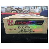 20 ROUNDS HORNADY 30-30 WIN AMMUNITION - 20 ROUNDS HORNADY 30-30 WIN AMMUNITION -