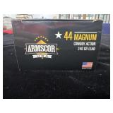 50 ROUNDS ARMSCOR 44 MAGNUM AMMUNITION - 50 ROUNDS ARMSCOR 44 MAGNUM AMMUNITION -