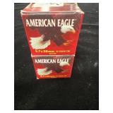 100 ROUNDS AMERICAN EAGLE 5.7X28MM AMMUNITION - 100 ROUNDS AMERICAN EAGLE 5.7X28MM AMMUNITION -