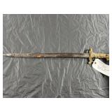 REMINGTON "ZOUAVE" SABER BAYONET - NO SCABBARD - REMINGTON "ZOUAVE" SABER BAYONET - NO SCABBARD -