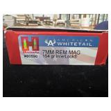 20 ROUNDS HORNADY AMERICAN WHITETAIL 7MM REM MAG - 20 ROUNDS HORNADY AMERICAN WHITETAIL 7MM REM MAG -
