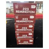 100 ROUNDS PMP .223 REM AMMUNITION - 100 ROUNDS PMP .223 REM AMMUNITION -