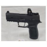 SIG SAUER P320 - 9 MM SEMI AUTOMATIC PISTOL SIG SAUER P320 - 9 MM SEMI AUTOMATIC PISTOL