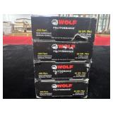 80 ROUNDS WOLF .223 REM AMMUNITION - 80 ROUNDS WOLF .223 REM AMMUNITION -