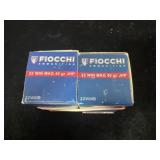 100 ROUNDS FIOCCHI .22 WIN MAG AMMUNITION - 100 ROUNDS FIOCCHI .22 WIN MAG AMMUNITION -