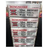 25 ROUNDS WINCHESTER 12 GA - 00 BUCK SHOT - 25 ROUNDS WINCHESTER 12 GA - 00 BUCK SHOT -