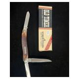 SCHRADE OLD TIMER 3 BLADE FOLDING KNIFE IN BOX SCHRADE OLD TIMER 3 BLADE FOLDING KNIFE IN BOX