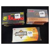 120 ROUNDS ASSORTED 223 REM AMMUNITION - 120 ROUNDS ASSORTED 223 REM AMMUNITION -