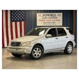 2002 Mercedes ML500 2002 Mercedes ML500