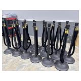 18 STANCHION POSTS