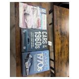 BOOKS- CARS 1960 AND 1970 AND MAGAZINE