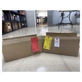 2 BOXES OF CAUTION TAGS