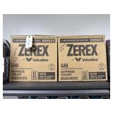 2 CASES OF 6 1GAL ZEREX BY VALVOLINE