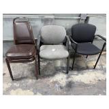 ASSORTMENT OF OFFICE CHAIRS