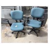 QTY OF 2- ROLLING OFFICE CHAIRS