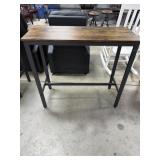 METAL LEGGED SOFA TABLE