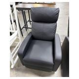 BLACK RECLINING CHAIR (QTY OF 1)