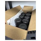 8 ASSORTED SAMPLE JARS