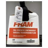 12 1QT BOTTLES OF FRAM FULL SYNTHETIC TRANSMISSION