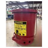 JUSTRITE OILY WASTE CAN