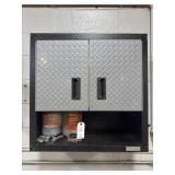 GLADIATOR WALL CABINET W/ CONTENTS