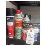 ASSORTMENT OF LUBRICANTS