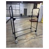 2 TIER TIRE DOLLY - LOCKING WHEELS (52"x62"x21")