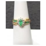 10K GOLD RING - MARKED: "GRP" - SIZE: 7 - 3.0 GR