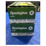 100 ROUNDS REMINGTON .44 REM MAG AMMO