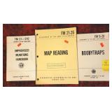 3 MILITARY FIELD MANUALS