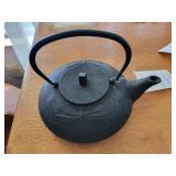 CAST IRON TEA POT W/DRAGONFLY