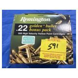 550 ROUND REMINGTON .22 LR GOLDEN BULLET