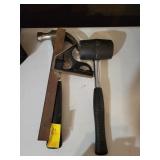 RUBBER MALLET, SQUARE & CLAW HAMMER