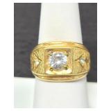 14K GOLD FILLED RING - SIZE: 8