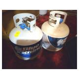 2 FULL PROPANE BOTTLES