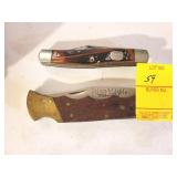 2 POCKET KNIVES - REDMAN & ANVIL