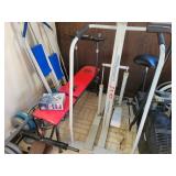 ASST EXERCISE EQUIP, WEIGHT BENCH, ROWING