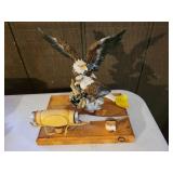 DISPLAY STAND W/KNIFE & EAGLES