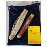 BOKER 3 BLADE 6089 STOCKMAN & CASE