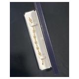 10K GOLD BRACELET - 7"