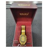 GRUEN MANS WRIST WATCH - ORIGINAL BOX