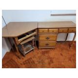 CONTENTS OF BEDROOM, DESK, TV, STAND, FILING