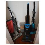 3 VACUUM CLEANERS: KIRBY, BISSELL & EUREKA
