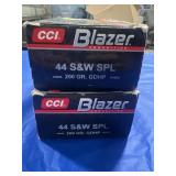 59 ROUNDS BLAZER .44 S&W SPL AMMO
