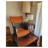 ASST. FURNITURE, COFFEE TABLE, ROCKER, PIANO,