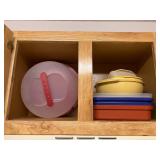 CONTENTS OF LEFT SIDE OF STOVE