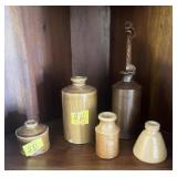 5 PC OF SMALL CROCKWARE