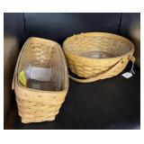 LONGABERGER SM RECTANGULAR BASKET &....